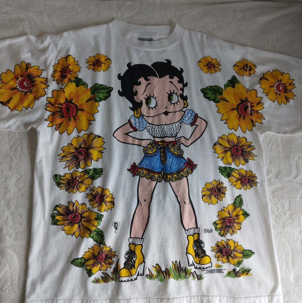 Betty Boop 100% home grown Tshirt
